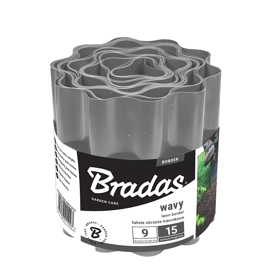 Curbside lawn mower Bradas OBFGY 0920 9 m x 20 cm gray