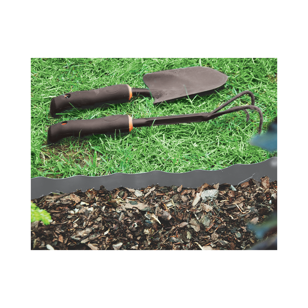 Curbside lawn mower Bradas OBFGY 0920 9 m x 20 cm gray