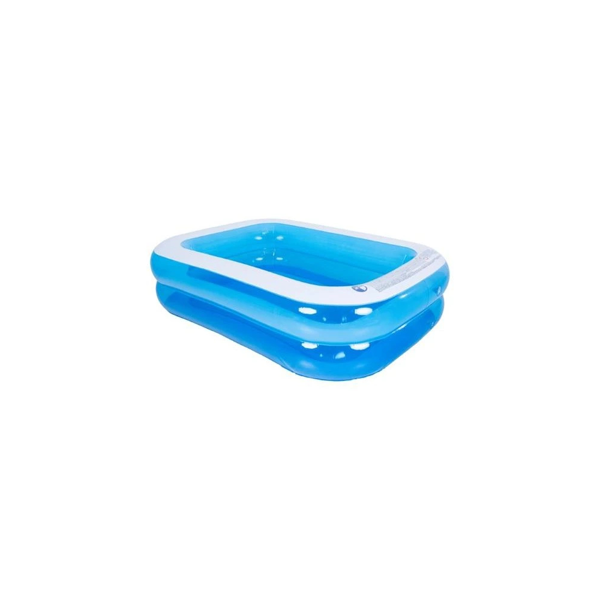Inflatable pool Sun Club 51257 Giant Rectangular 200x150x50 cm Blue/White