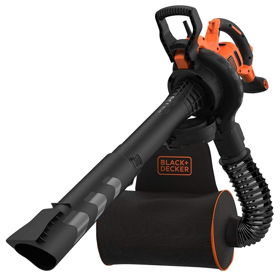 Garden Vacuum Cleaner Black+Decker BEBLV300-QS, 3000W, 72L, Black