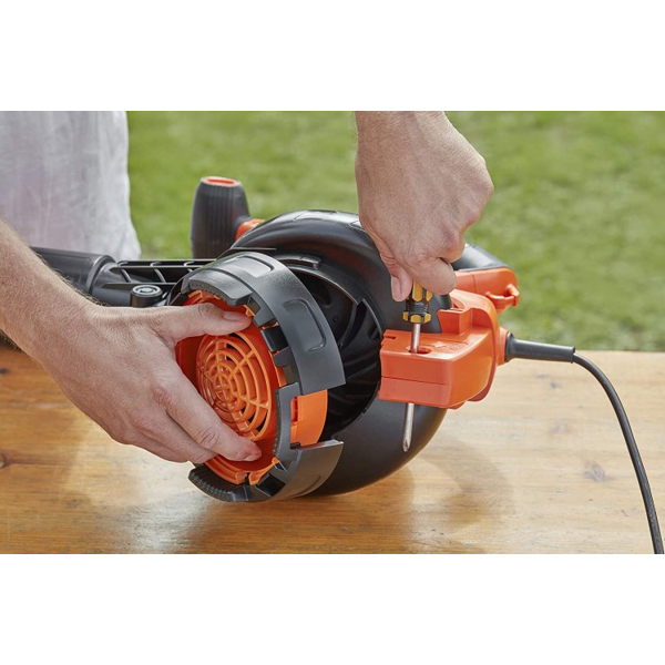 Garden Vacuum Cleaner Black+Decker BEBLV300-QS, 3000W, 72L, Black