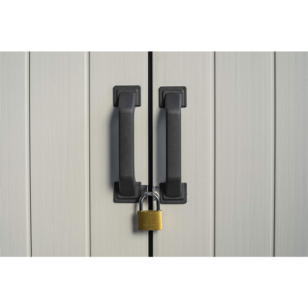 ბაღის სათავსო Keter 17051443, Household Blocks, White/Black