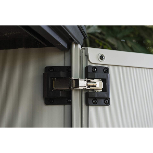 ბაღის სათავსო Keter 17051443, Household Blocks, White/Black
