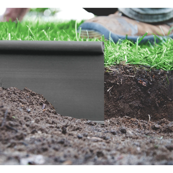 Garden Border Bradas OBKGY18125, 18m, Grey