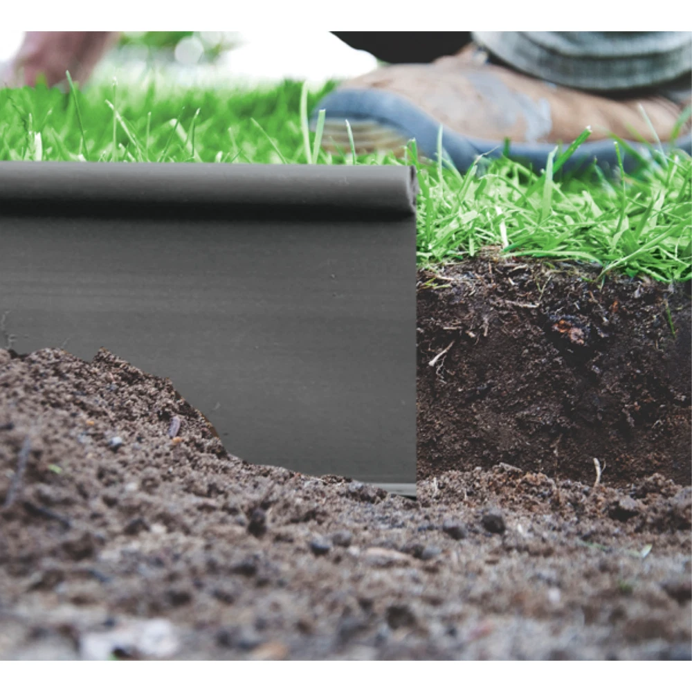 Garden Border Bradas OBKGY18125, 18m, Grey