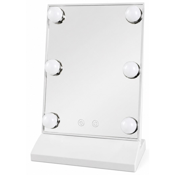 კოსმეტიკური სარკე OEM YL-14, USB, Make Up Mirror, White