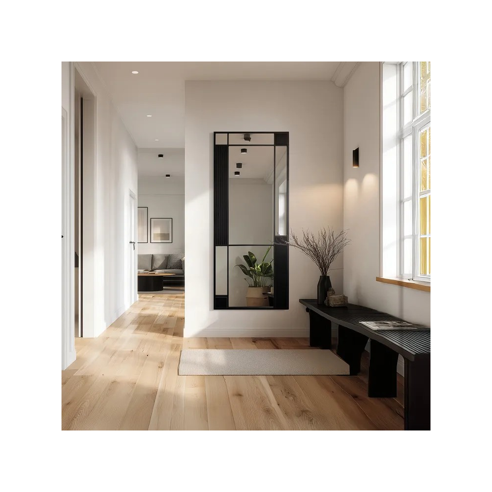 სარკე Styler Loft Mono LU-12482, Mirror, Black