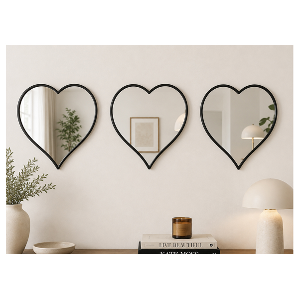სარკეები OEM TA-5, 3Pcs, Mirrors, Black