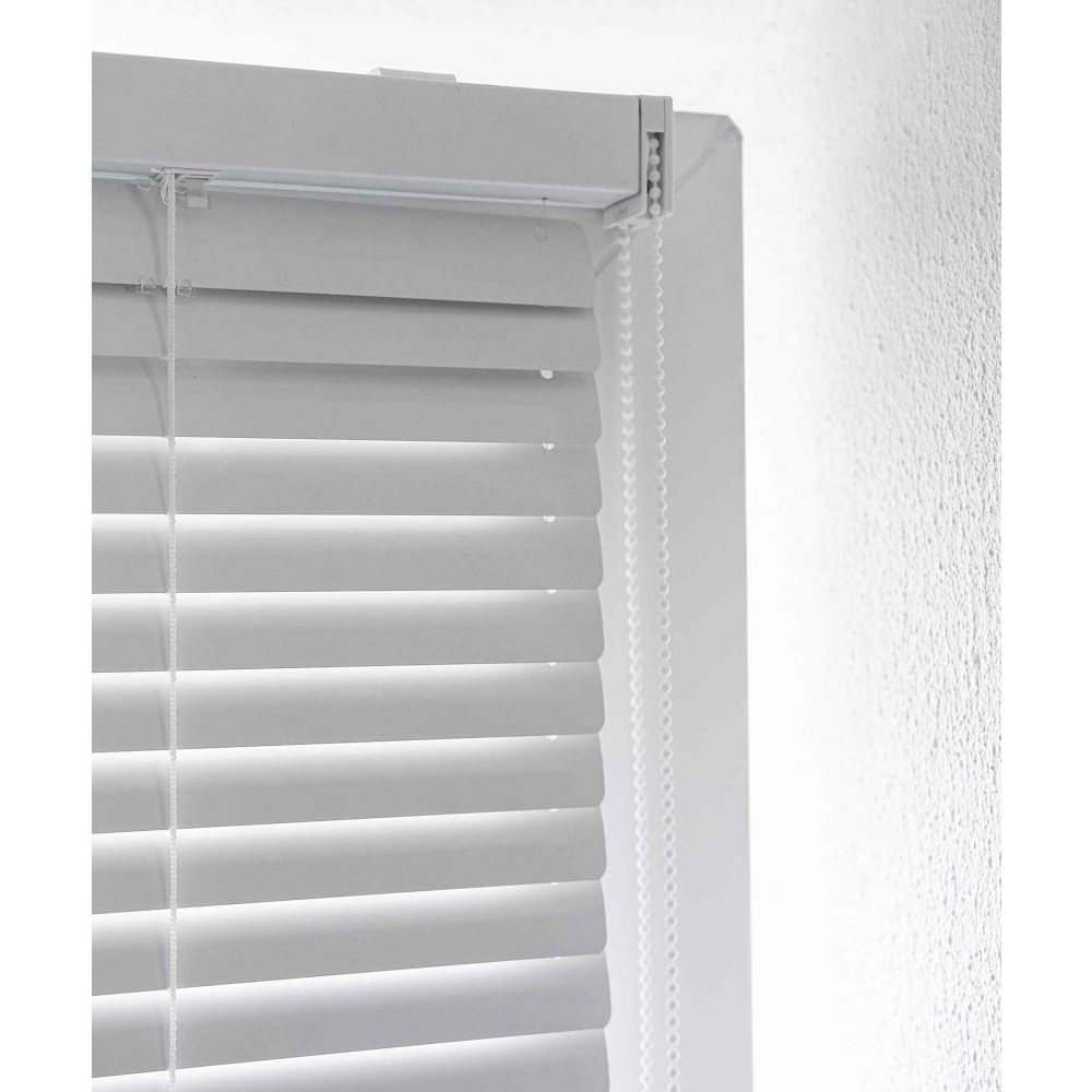 Horizontal Blinds Delfa СГЖМ-300/13 57/150, White