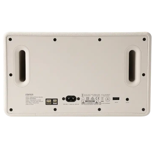 დინამიკი Edifier ES300, 60W, Bluetooth, WiFi (Apple AirPlay), USB-A, AUX, Tabletop Speaker, Ivory