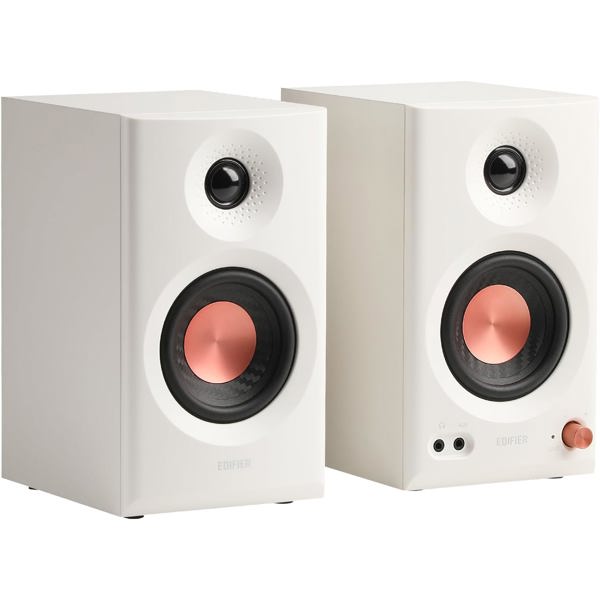 დინამიკი Edifier MR3, 36W, TRS, RCA, AUX, Bluetooth, Powered Studio Monitor Speakers, White