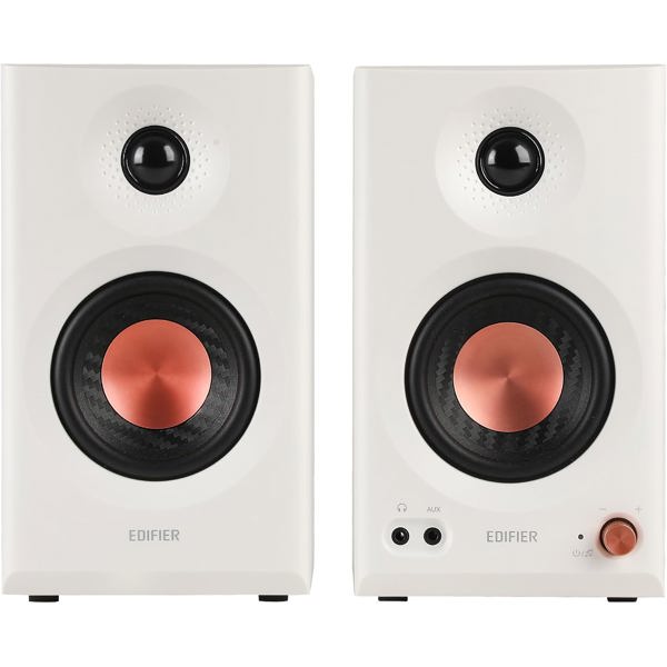 დინამიკი Edifier MR3, 36W, TRS, RCA, AUX, Bluetooth, Powered Studio Monitor Speakers, White