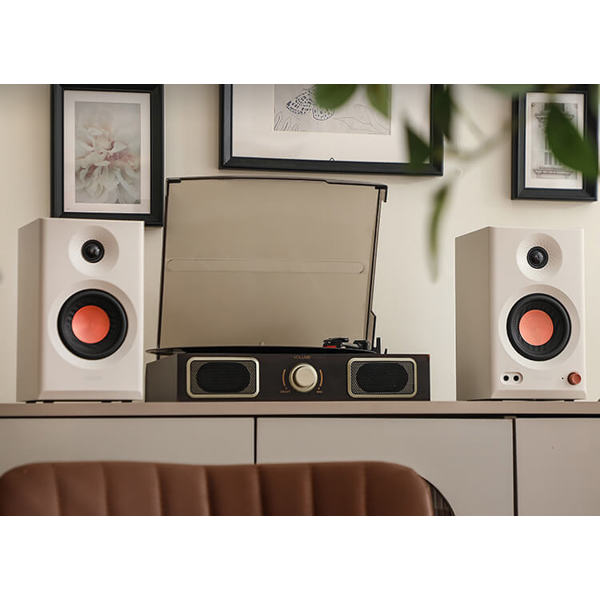 დინამიკი Edifier MR3, 36W, TRS, RCA, AUX, Bluetooth, Powered Studio Monitor Speakers, White