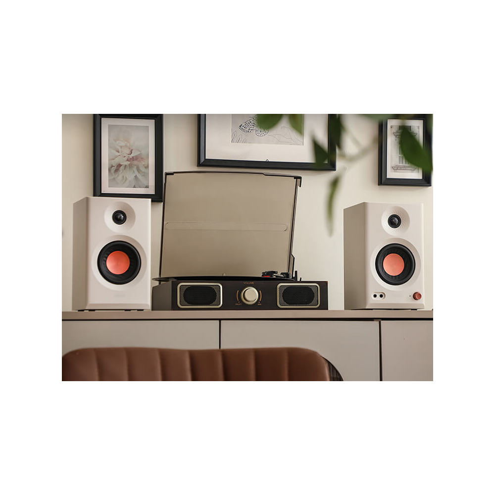 დინამიკი Edifier MR3, 36W, TRS, RCA, AUX, Bluetooth, Powered Studio Monitor Speakers, White