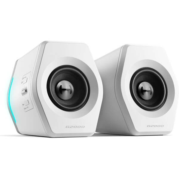 დინამიკი Edifier G2000, 16W, Bluetooth, USB, AUX, Gaming Speaker, White
