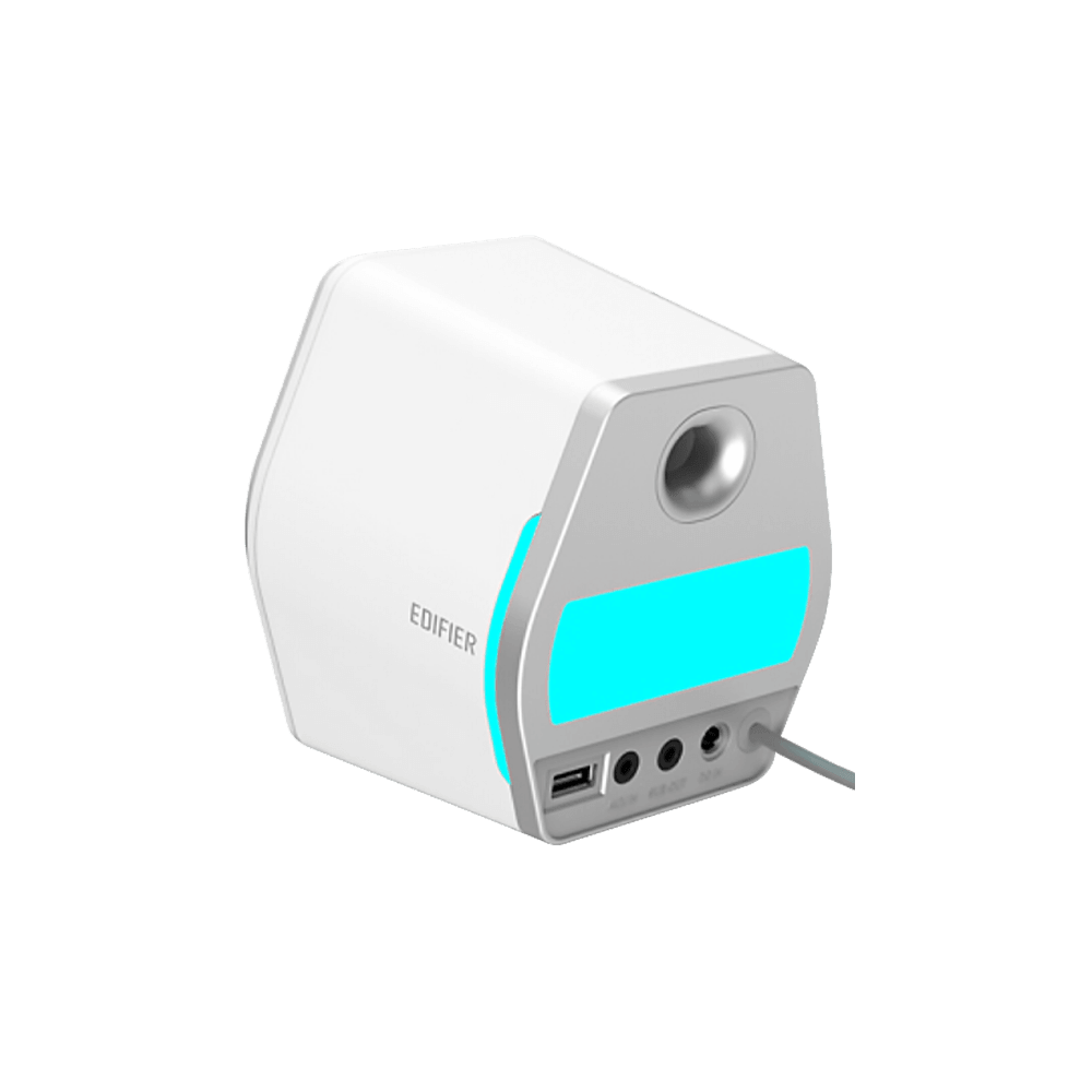 დინამიკი Edifier G2000, 16W, Bluetooth, USB, AUX, Gaming Speaker, White