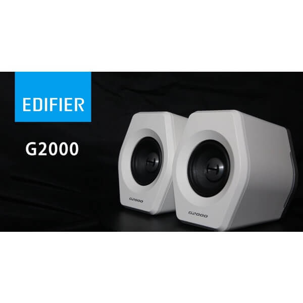 დინამიკი Edifier G2000, 16W, Bluetooth, USB, AUX, Gaming Speaker, White