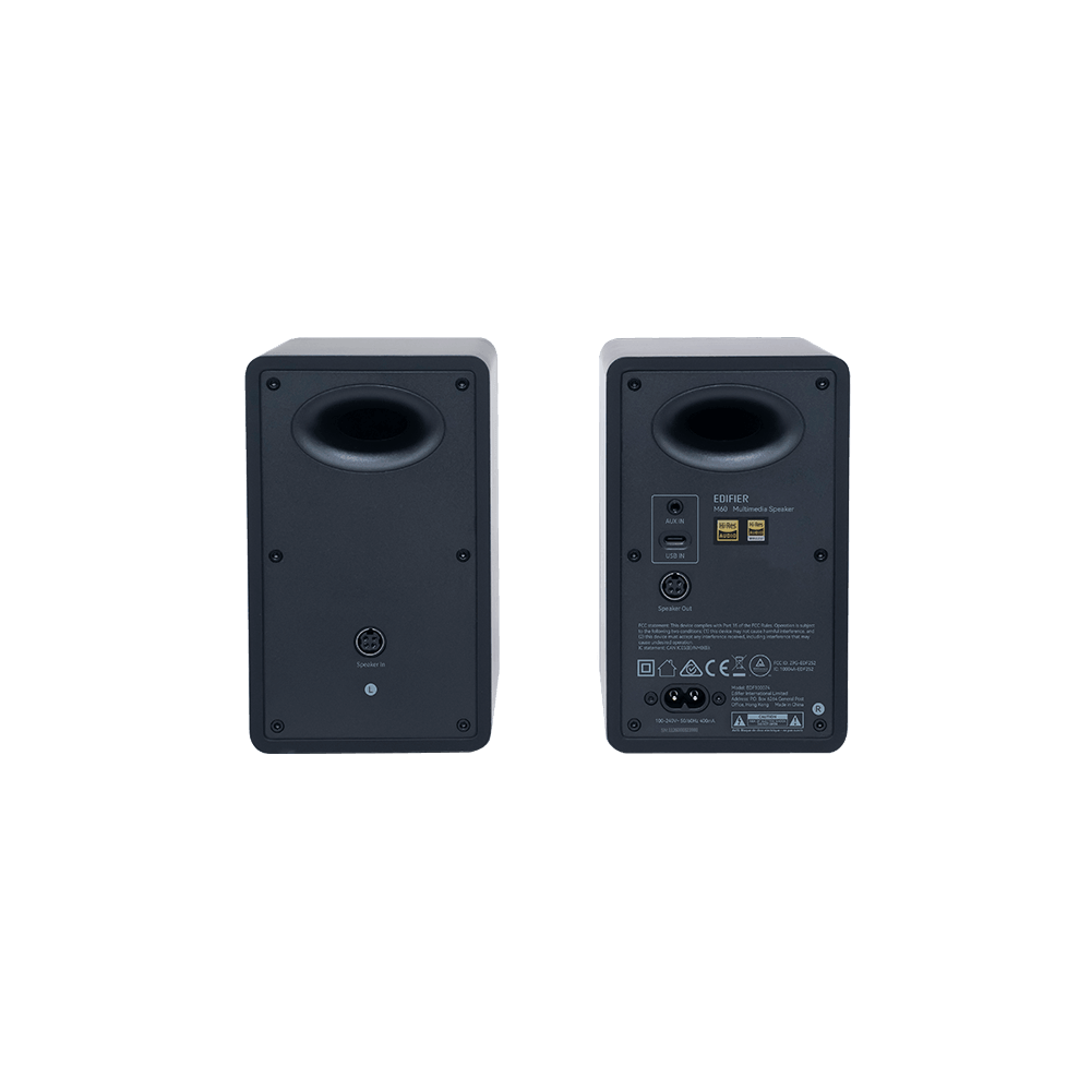 დინამიკი Edifier M60, 66W, Type-c, AUX, Bluetooth, Compact Desktop Speakers, Black