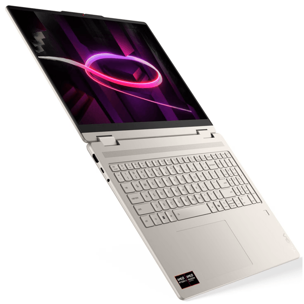 ნოუთბუქი Lenovo 83TF003YRK Yoga 7 2-in-1 16AGP11, 16", Ryzen AI 7-445, 32GB, 1TB SSD, Integrated, W11H, Seashell