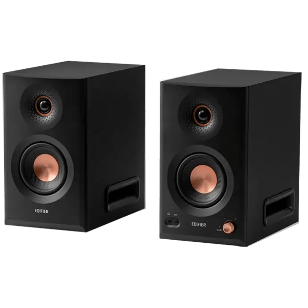 Tri-amped Powered Studio Monitor Speakers Edifier MR5, 110W, XLR, 6.35 mm TRS, RCA, AUX, Black