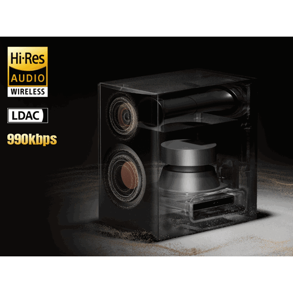 Tri-amped Powered Studio Monitor Speakers Edifier MR5, 110W, XLR, 6.35 mm TRS, RCA, AUX, Black