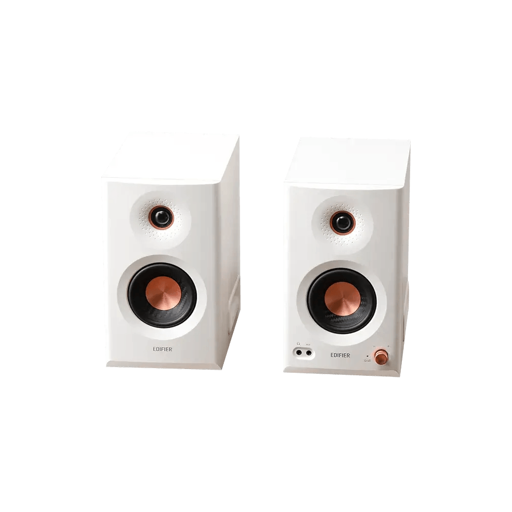 დინამიკი Edifier MR5, 110W, XLR, 6.35 mm TRS, RCA, AUX, Tri-amped Powered Studio Monitor Speakers, White