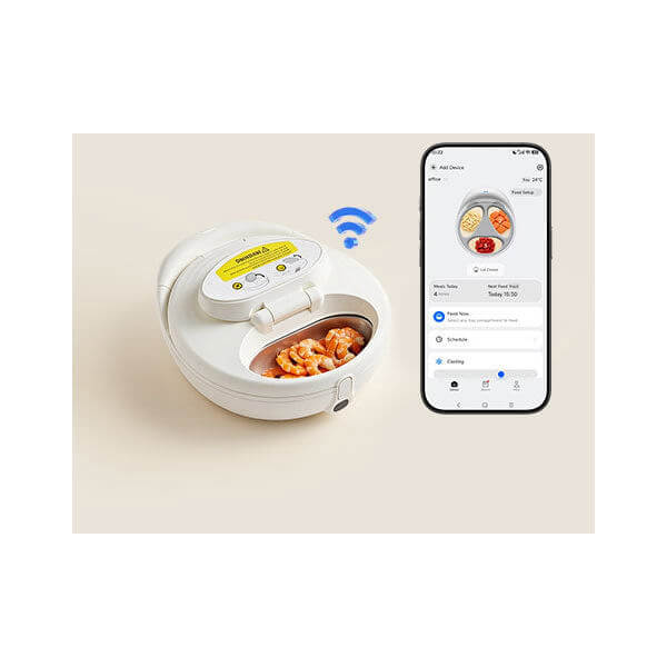 UBPet Smart Pet Feeder UBTech UCAT F21, White