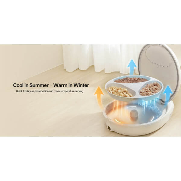 UBPet Smart Pet Feeder UBTech UCAT F21, White