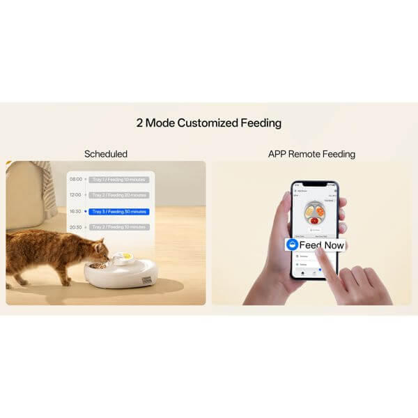 UBPet Smart Pet Feeder UBTech UCAT F21, White