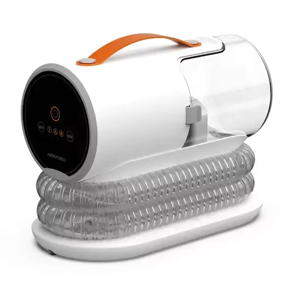 Grooming Trimmer Vacuum Cleaner For Dogs/Cats UBTech AIRROBO PG100, 600W, 12000Pa, 2L, White