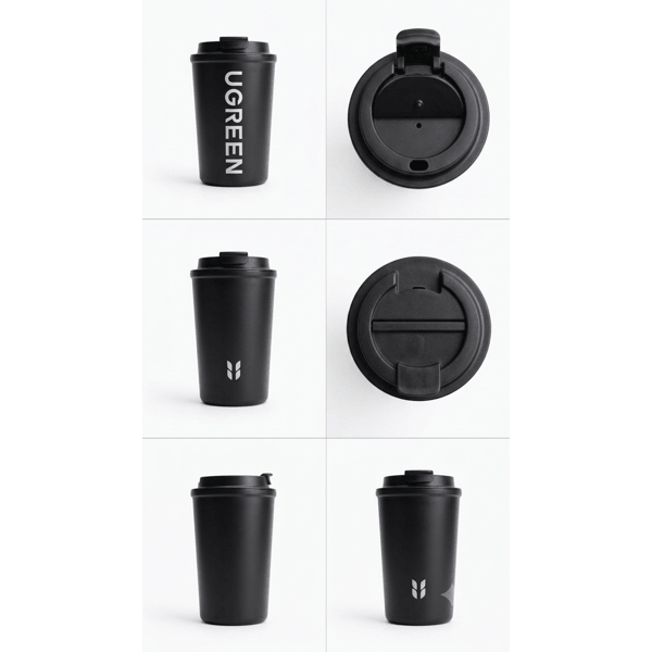 Thermos UGREEN S.10.00031, 0.5l, Black