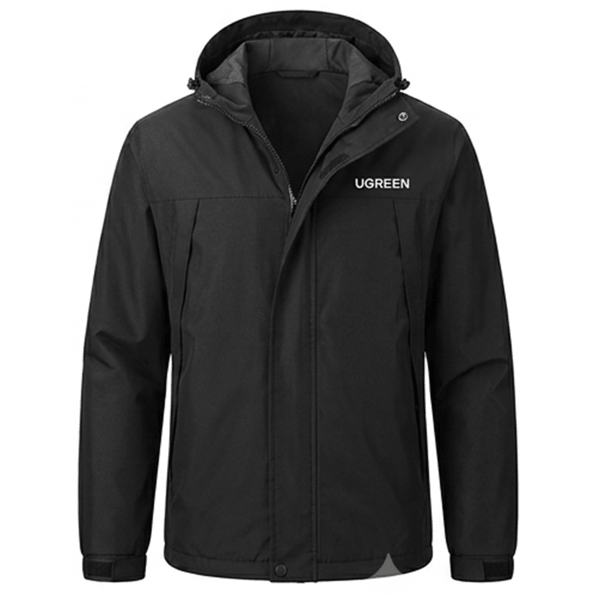 Windproof Jacket UGREEN S.10.00101-L, Size L, Black