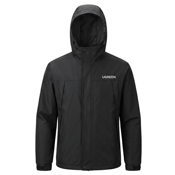 Windproof Jacket UGREEN S.10.00101-L, Size L, Black
