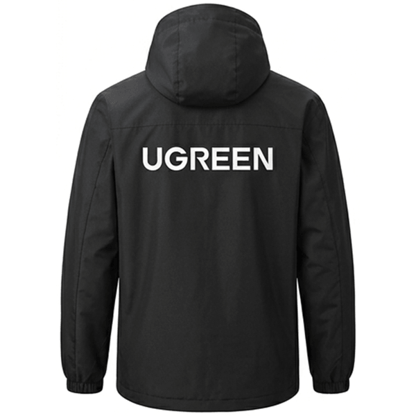 Windproof Jacket UGREEN S.10.00101-M, Size M, Black