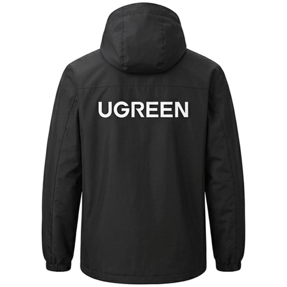 Windproof Jacket UGREEN S.10.00101-M, Size M, Black