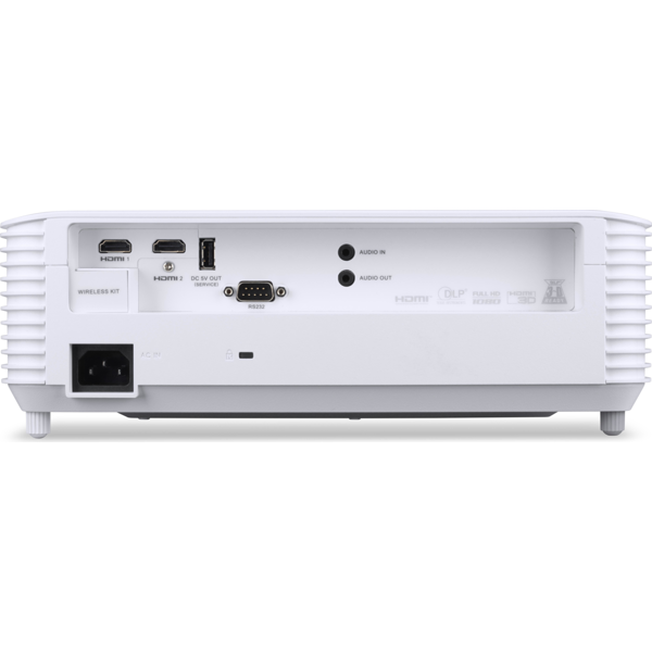 DLP Projector Acer MR.JYH11.001 P1558I, FHD 1920x1080, 5200Lm, White