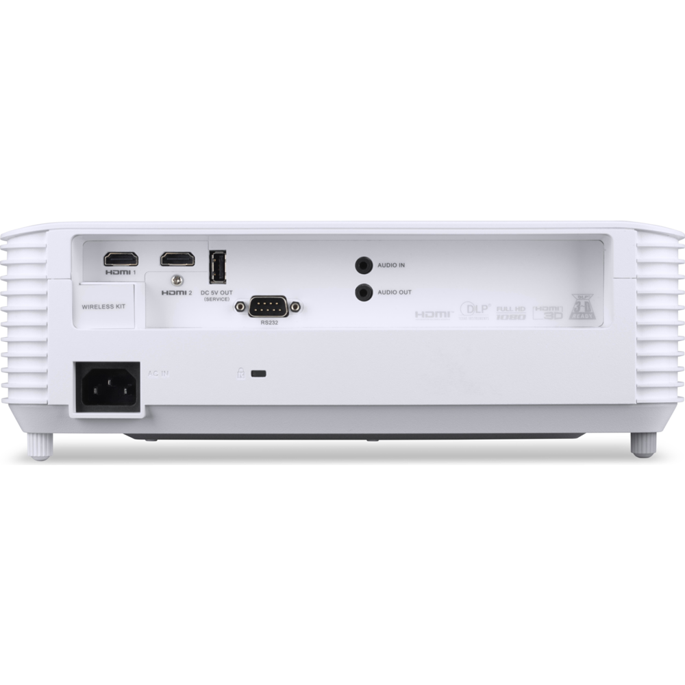 DLP Projector Acer MR.JYH11.001 P1558I, FHD 1920x1080, 5200Lm, White