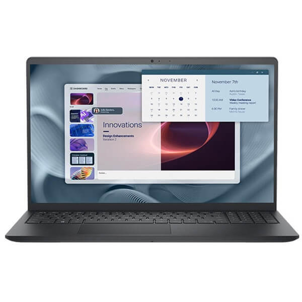 ნოუთბუქი Dell PV15250 Pro 15 Essential, 15.6", i5-1334U, 16GB, 512GB SSD, Integrated, Black