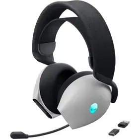ყურსასმენი Dell 545-BBFV Alienware AW725H, Headset, Wireless, Bluetooth, USB, 3.5mm, White