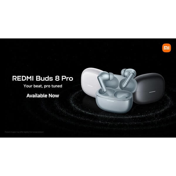 ყურსასმენი Xiaomi BHR08GOGL Redmi Buds 8 Pro, Earbuds, Wireless, Bluetooth, IP54, Obsidian Black