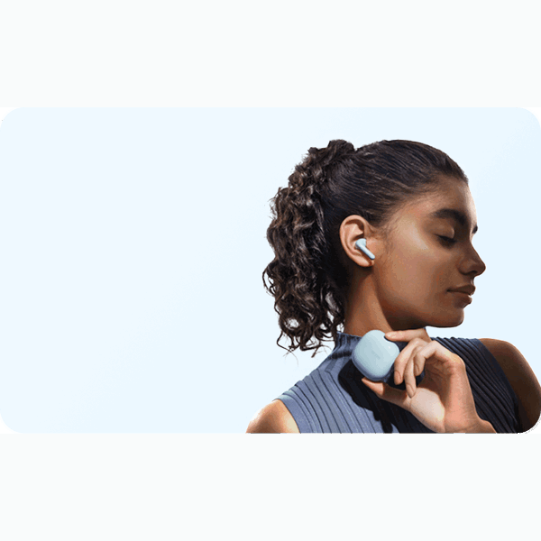 ყურსასმენი Xiaomi BHR08JPGL Redmi Buds 8 Active, Earbuds, Wireless, Bluetooth, Blue