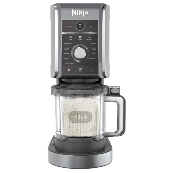 Ice Cream And Frozen Dessert Maker Ninja NC502EU CREAMi Deluxe, 800W, 0.7, Black/Silver