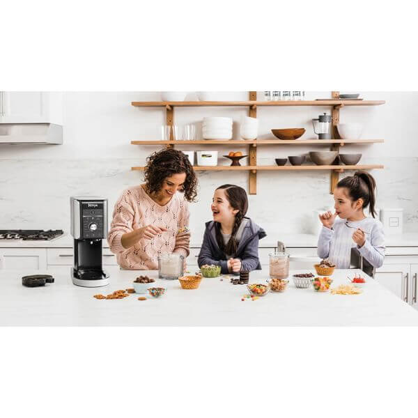 Ice Cream And Frozen Dessert Maker Ninja NC502EU CREAMi Deluxe, 800W, 0.7, Black/Silver