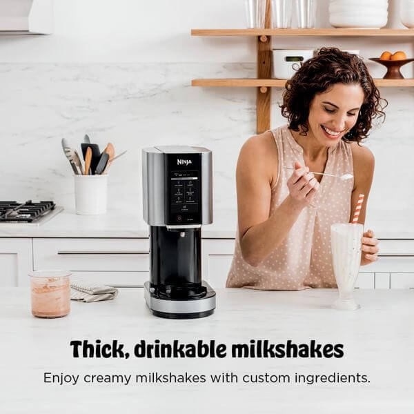 7-in-1 Ice Cream Maker Ninja NC302EU Creami, 800W, 0.4L, Black/Silver