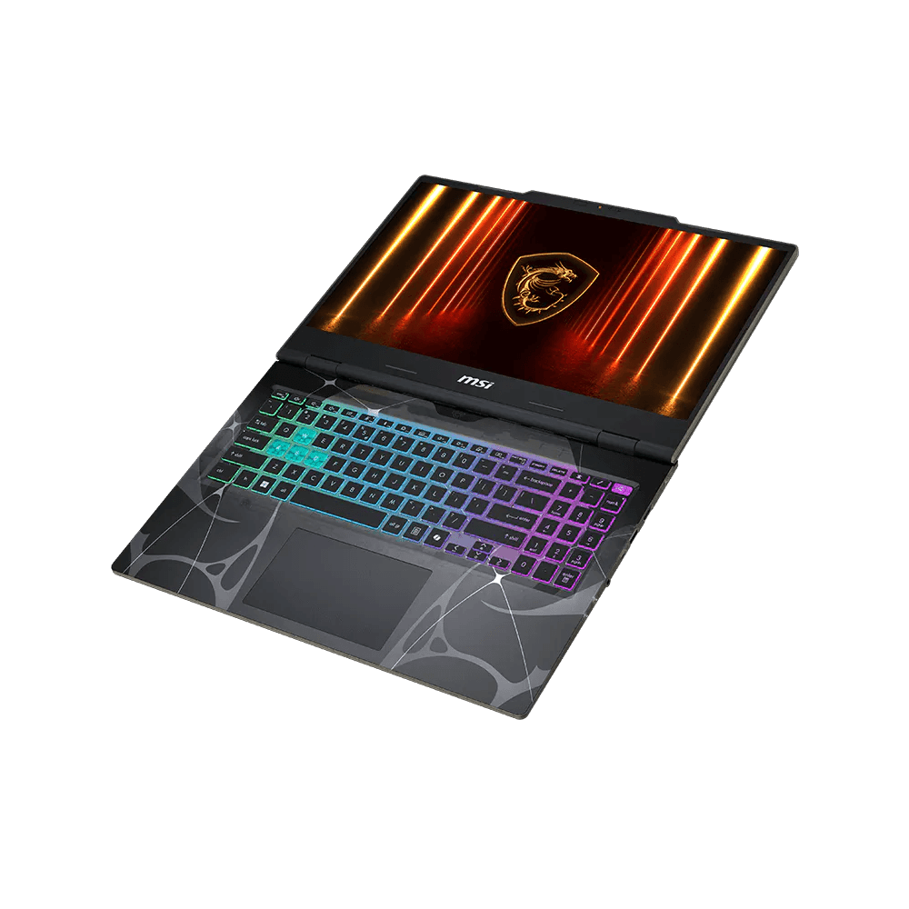 ნოუთბუქი MSI 9S7-15Q342-1251 Cyborg 15 B2RWEKG, 15.6", Core 7-240H, 16GB, 1TB SSD, RTX5050 8GB, W11H, Translucent Black