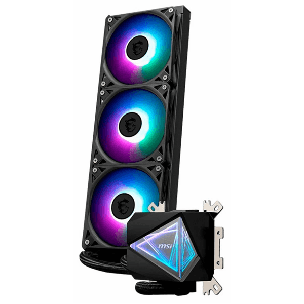 თხევადი გაგრილება MSI 306-7ZW8A24-C24 MAG CORELIQUID I360, 120mm, 2300RPM, Liquid Cooling, Black