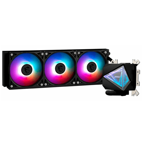 თხევადი გაგრილება MSI 306-7ZW8A24-C24 MAG CORELIQUID I360, 120mm, 2300RPM, Liquid Cooling, Black