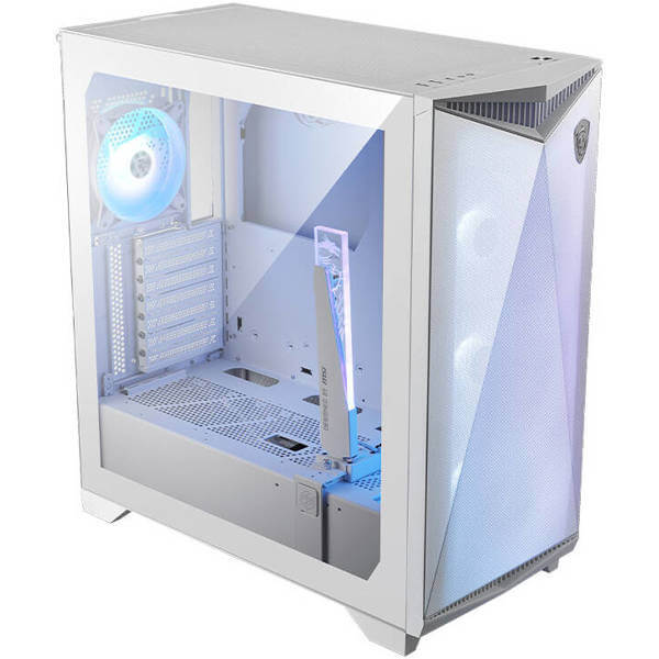 ქეისი MSI 306-7G21W21-W57 MPG GUNGNIR 300R AIRFLOW, Computer Case, MidT, E-ATX, ATX, Micro-ATX, Mini-ITX, 2 × USB 3.2, USB 3.2 Gen2x2 Type-C, 3.5mm, White