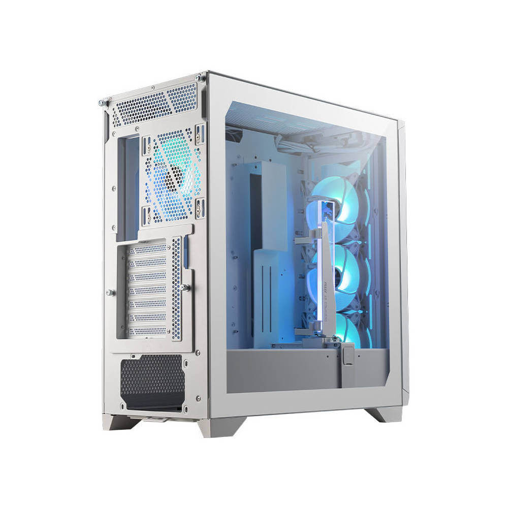 ქეისი MSI 306-7G21W21-W57 MPG GUNGNIR 300R AIRFLOW, Computer Case, MidT, E-ATX, ATX, Micro-ATX, Mini-ITX, 2 × USB 3.2, USB 3.2 Gen2x2 Type-C, 3.5mm, White