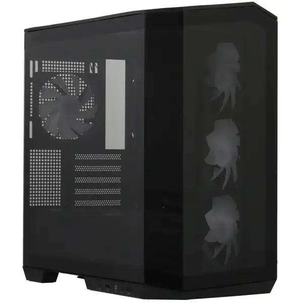 ქეისი MSI 306-7G24R25-HH9 PANO M100R PZ, Computer Case, MiniT, Micro-ATX, Mini-ITX, USB 3.2 Gen1 Type-A, USB 3.2 Gen2 Type-C, Black